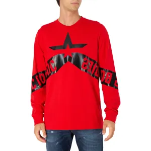 Diesel T-Shirt T-Just-Ls-Star Pullover - Men's #54475