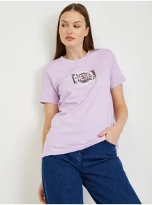 Light purple Women T-Shirt Diesel Sily - Women