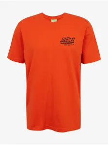 Orange Men's T-Shirt Diesel Just - Men