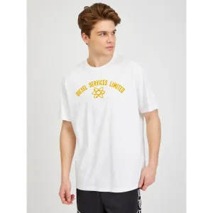 White Men's T-Shirt Diesel - Men #1495163