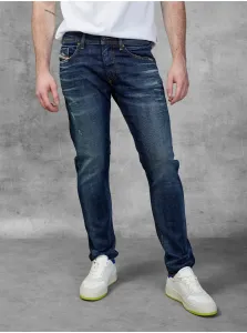 Dark Blue Men's Straight Fit Jeans Diesel - Men #902224