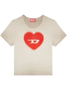 DIESEL - T-shirt Cropped Con Logo #3099185