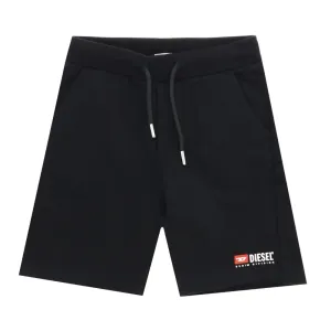 Diesel Boys Logo Sweat Pants Black - BLACK 6Y