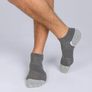 DIM SPORT IN-SHOE 3x - Men's sports socks 3 pairs - gray #2314076