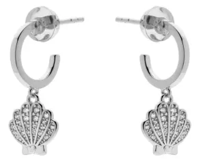 Disney Eleganti cerchi in argento con conchiglie ES00071SZWL-55.CS
