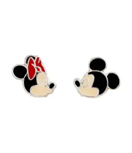 Disney Orecchini a perno in argento Mickey e Minnie Mouse ES00087SL.CS