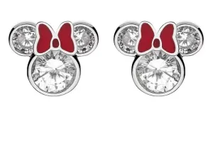 Disney Scintillanti orecchini a lobo in argento Minnie Mouse E902851RZWL