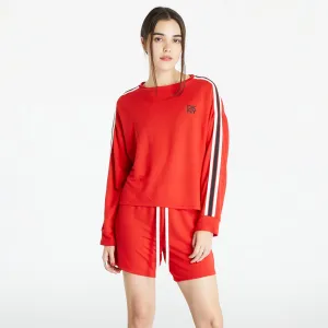 DKNY Pyjama TOP Long Sleeves Sweatshirt Red #2757499