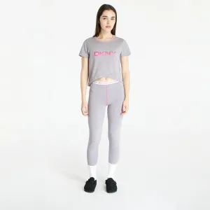 DKNY WMS Capri Short Sleeve Pajamas Set Grey #2757465