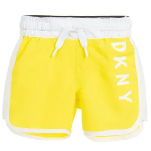 DKNY Boys Swimshorts Yellow - YELLOW 5Y