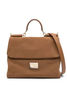 DOLCE & GABBANA - Sicily Soft Leather Handbag