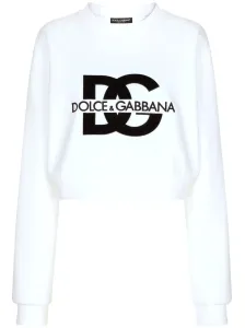 DOLCE & GABBANA - Felpa Girocollo Con Logo #3085804