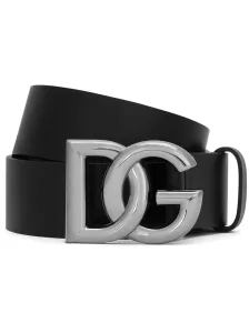 DOLCE & GABBANA - Cintura Dg Logo In Pelle #2269234