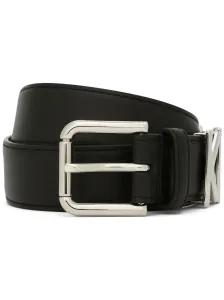 DOLCE & GABBANA - Cintura In Pelle Con Logo #1762485