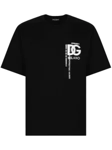 DOLCE & GABBANA - T-shirt In Cotone Con Logo #2651218
