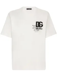 DOLCE & GABBANA - T-shirt In Cotone Con Logo #2761654
