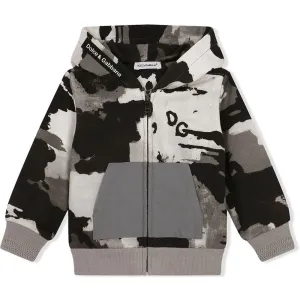 Dolce & Gabbana Baby Boys Camouflage Hoodie - CAMOUFLAGE 3/6M