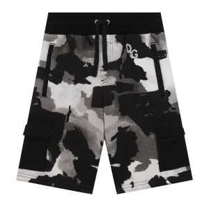 Dolce & Gabbana Boys Camouflage Shorts - CAMOUFLAGE 2Y