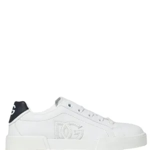 Dolce & Gabbana Boys DG Logo Sneakers White - 32 WHITE