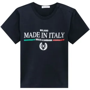 Dolce & Gabbana Baby Boys T-Shirt Navy - NAVY 18M