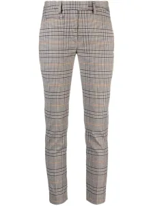 DONDUP - Pantalone Perfect Crop A Quadri #2797686
