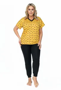 Pyjamas Queen Plus Size Mustard #1314689