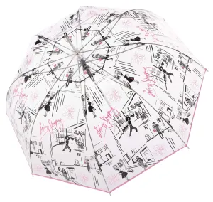 Doppler Ombrello da donna automaticoFiberLong Automatic transparent St. Tropez 7405427S