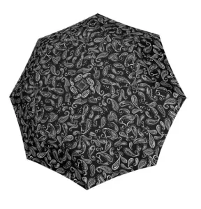 Doppler Ombrello da donna pieghevole Black&white 7441465BW05