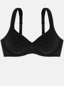 Black bra with small pattern DORINA - Women #2000040