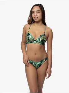 Black and Green Womens Patterned Swimwear Upper DORINA Kano - Women #2329148
