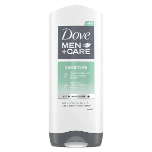 Dove Gel doccia da uomo per corpo, viso e capelli Men+Care Sensitive (3 in 1 Shower Gel) 250 ml