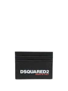 DSQUARED2 - Porta Carte Di Credito Con Logo #2490588