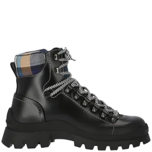 Dsquared2 Men's Ankle-High Hiking Boots Black - 10 Black