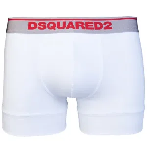 Dsquared2 Men's 2-Pack Trunks White - L WHITE