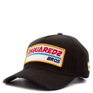 Dsquared2 Men's Patch Logo Cap Black - One Size Black #482505