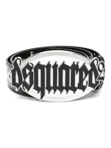 DSQUARED2 - Cintura In Pelle Con Logo Gothic #3008816