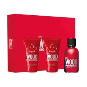Dsquared² Red Wood - EDT 50 ml + gel doccia 50 ml + lozione corpo 50 ml
