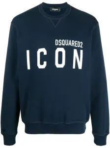 Dsquared2 Men's ICON Print Sweatshirt Navy - M NAVY