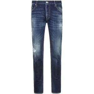 Dsquared2 Men's Bros Denim Jeans Blue - 50 BLUE