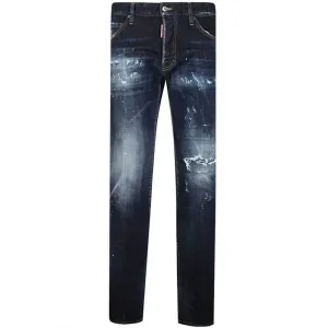 Dsquared2 Men's Dark Wash Cool Guy Jeans Blue - BLUE 46