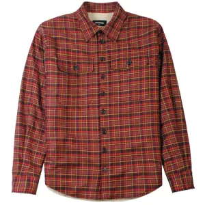 DSquared2 Men's Checked Fleece Shirt Red - RED M