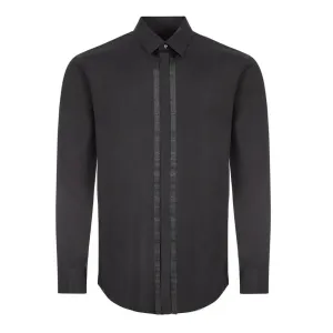 Dsquared2 Men's Rhinestone Appliqué Shirt Black - XL BLACK