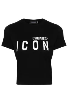DSQUARED2 - T-shirt Be Icon Mini In Cotone #3068427