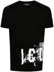 DSQUARED2 - T-shirt Icon Splash In Cotone #3068456