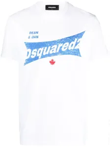 DSQUARED2 - T-shirt In Cotone #2623602