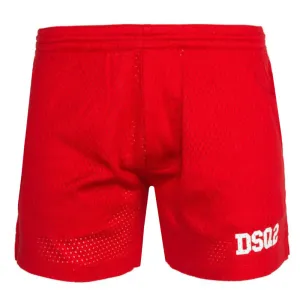 Dsquared2 Mens Dsq2 Logo Shorts Red - L RED