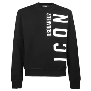 Dsquared2 Men's ICON Sweatshirt Black - L BLACK