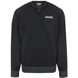 Dsquared2 Men's Pocket Sweatshirt Black - L BLACK