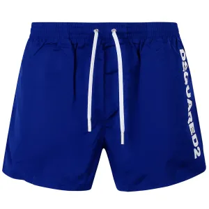 Dsquared2 Men’s Logo Swim Shorts Blue - S BLUE