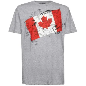 Dsquared2 Men's Canadian Graphic Print T-Shirt Grey - XL GREY